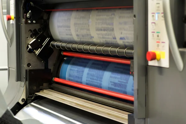 Printing Documents Using Rotary Press Machine