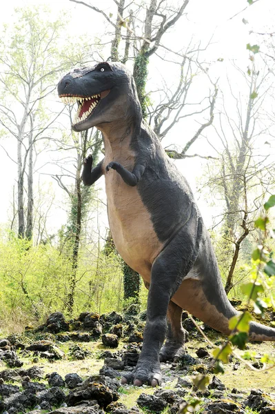 Model of Tyrannosaurus Rex Dinosaur Outdoors