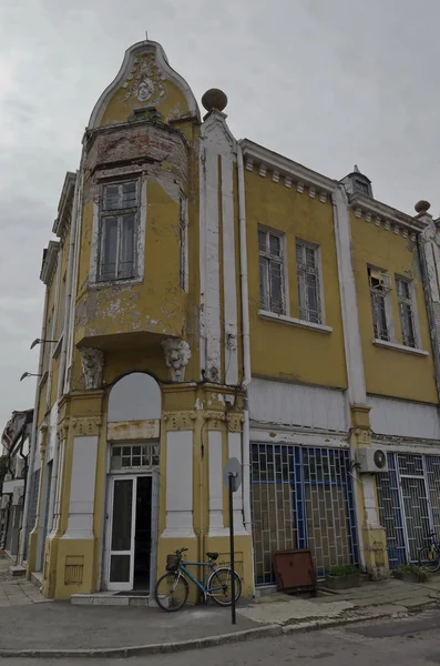 Facade old building figure of Ruse town house