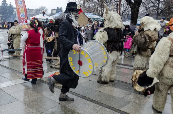 Part of  international  festival of the folk masquerade