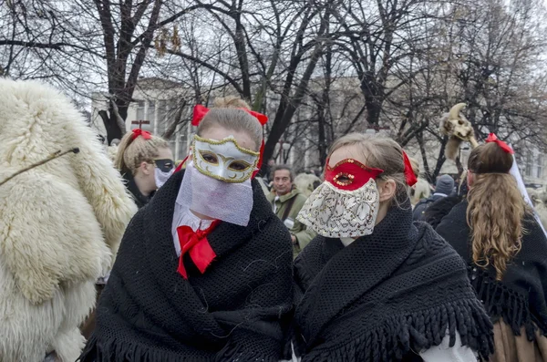 Part of  international  festival of the folk masquerade