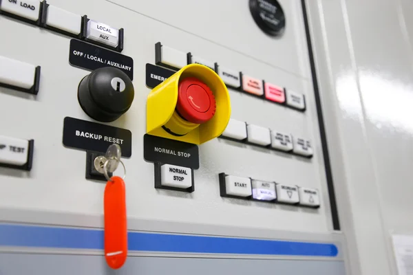 Close up of an Electric meter,Electric utility meters for an apartment complex or offshore oil and gas plant