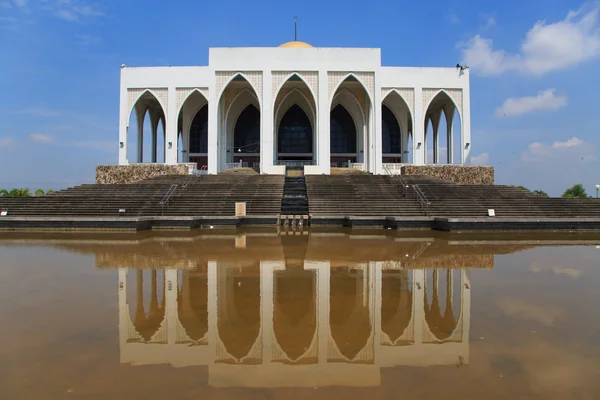 Mosque in southern of Thailand, Central mosque for prayed and most of muslim like to prayed god at mosque, Beautiful mosque in good weather day.