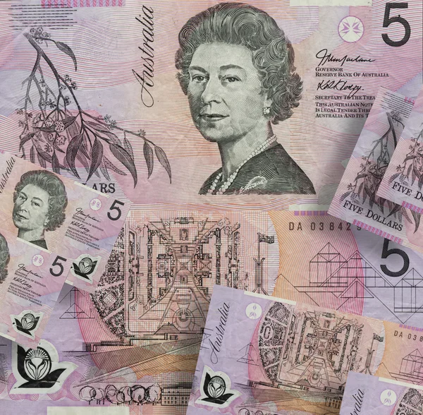 The Australian dollar - bill denomination of five dollars