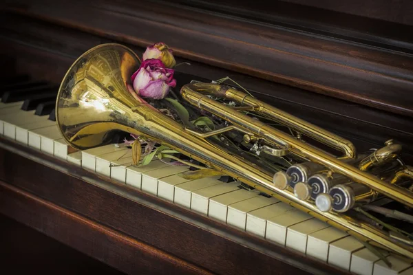 Flowers Trumpet Piano