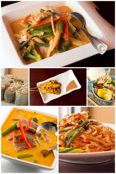 Thai Food Collage