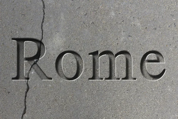 Engraved City Rome