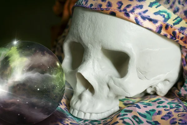 Crystal Ball Universe Skull