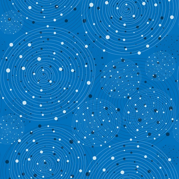 Abstract blue swirls  background. Vector illustration.