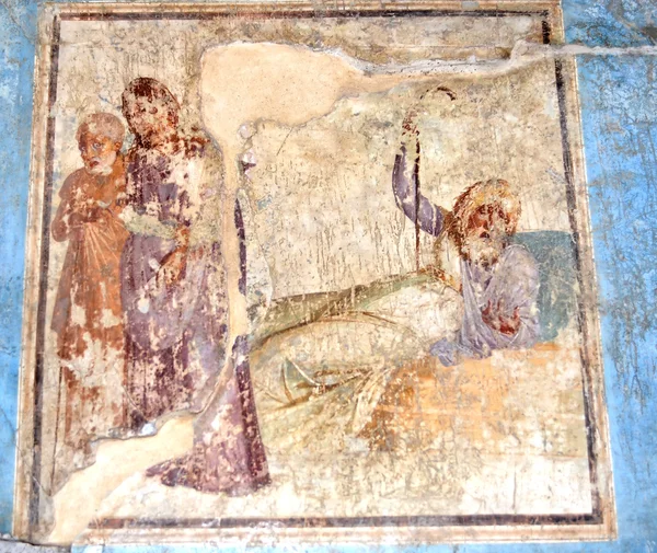 Ancient roman fresco