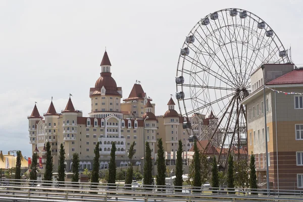 View of the hotel complex \