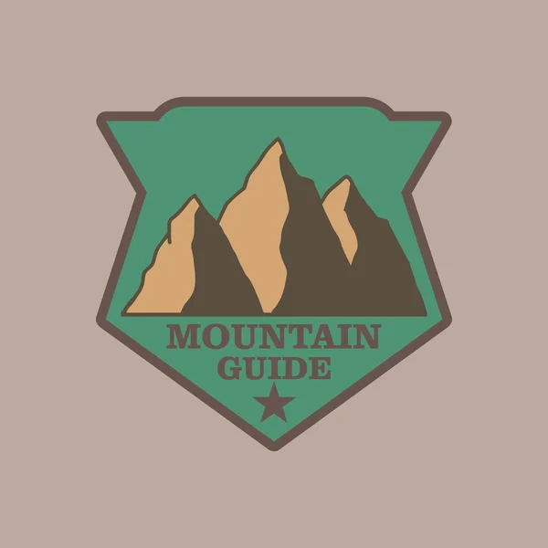 Emblem mountain