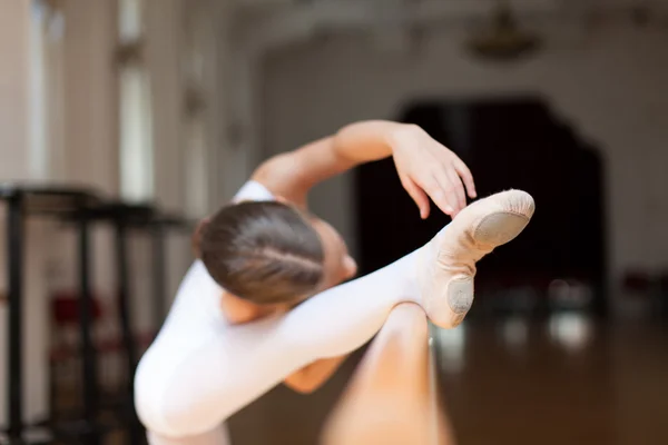 Young ballerina posing