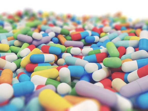 Colorful Vitamin Tablet