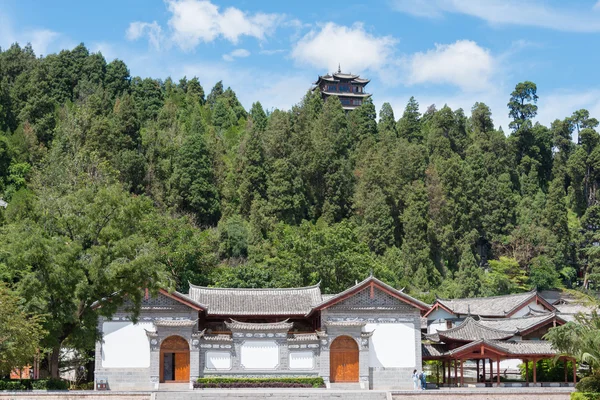 LIJIANG, CHINA - SEP 5 2014: Old Town of Lijiang(UNESCO World he
