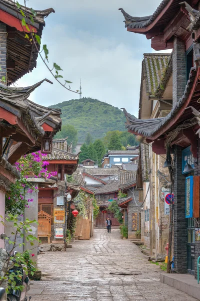 LIJIANG, CHINA - SEP 8 2014: Old Town of Lijiang(UNESCO World heritage site). a famous landmark in Lijiang, Yunnan, China.