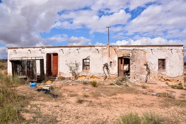 Abandoned Desert House Exterior