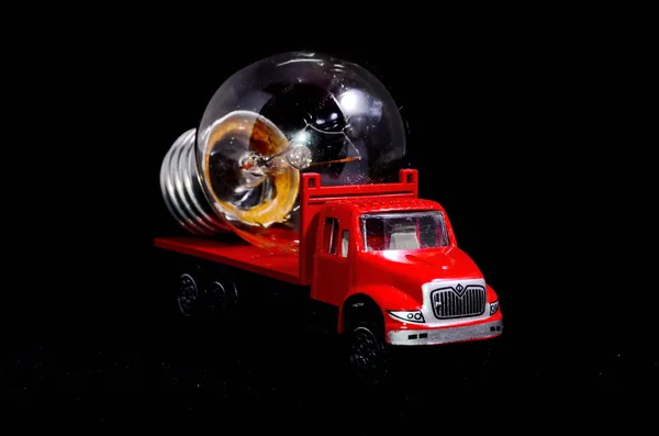 Red Truck Light Bulb