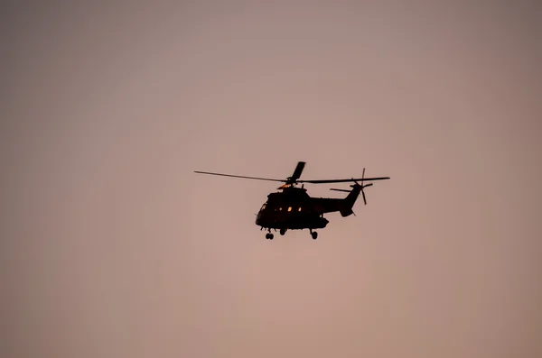 Military Helicopter Silhouette