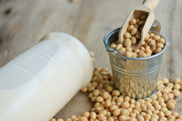 Soy milk with soybean