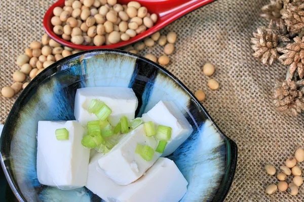 Soybeans and tofu