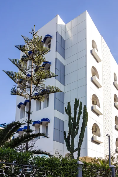 Casablanca, Morocco. Hotel modern building