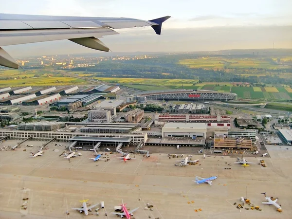 Stuttgart Airport - aerial view