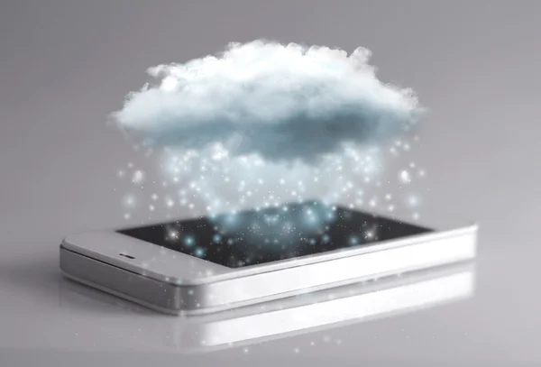 Cloud computing technology with smartphone
