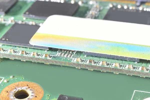 Random access memory on matherboard