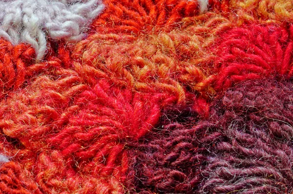 Handmade knitting wool texture
