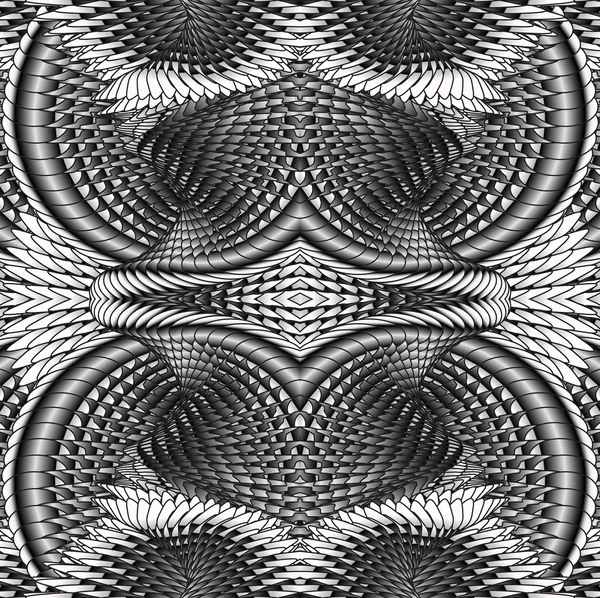 Kaleidoscopic iron pattern