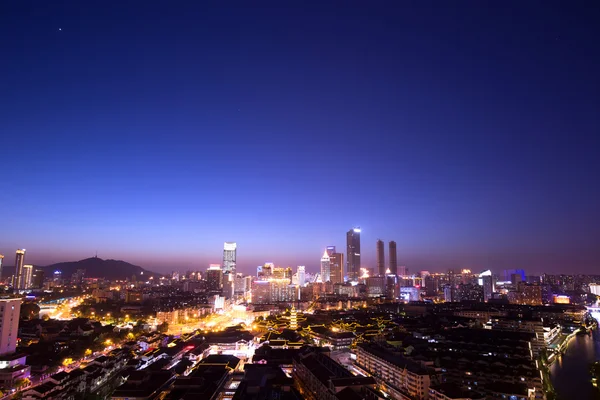 Chinese city at night