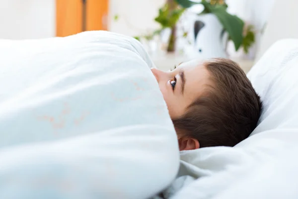Child having hard time to get out of bed