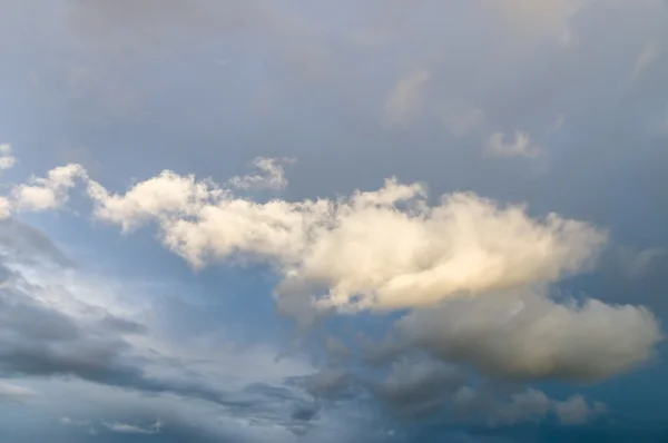 Scenic sky with after storm clouds