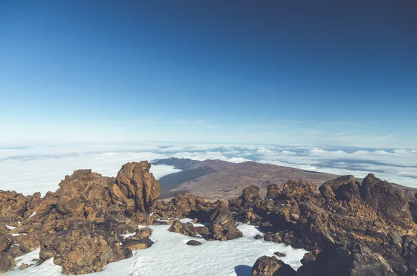 查看从西班牙加那利群岛的特内里费岛泰德火山