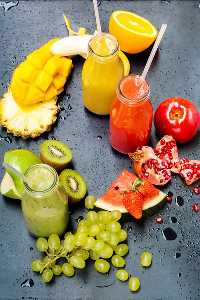 Color Fresh Juices Smoothie Healthy Beverage