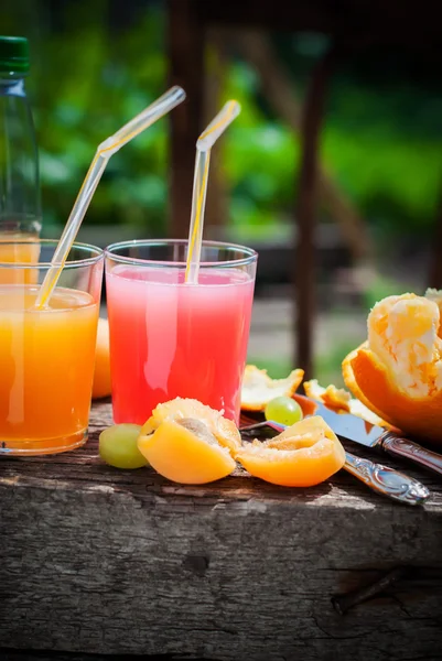 Summer Party Outdoor Fresh Orange Pink Fruit Juice