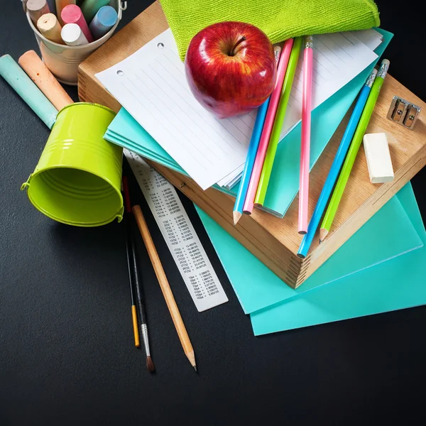 Back To School Pencils Stack Stationery Supplies