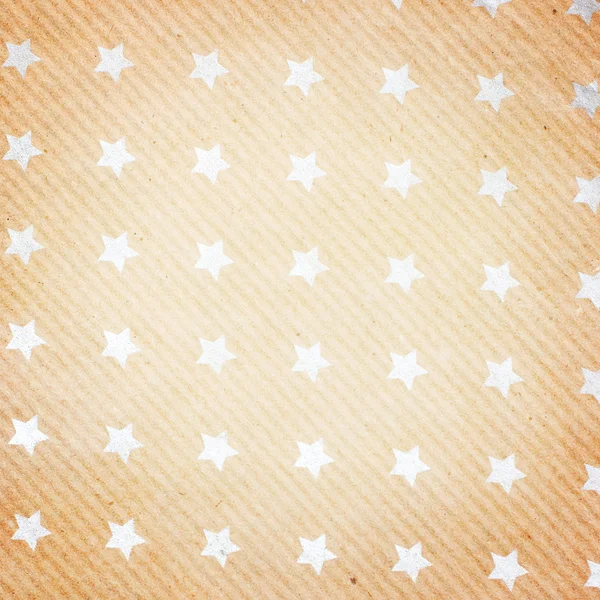 Beige Fade Paper with Stars Print Pattern