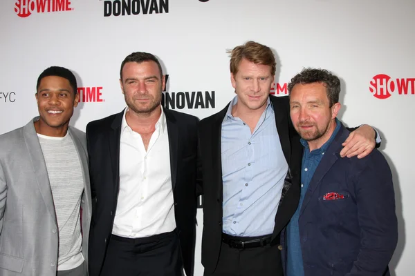 Pooch Hall, Liev Schreiber, Dash Mihok and Eddie Marsan