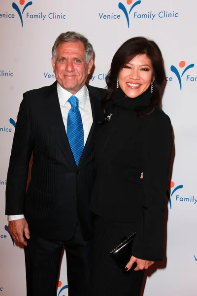 Les Moonves, Julie Chen