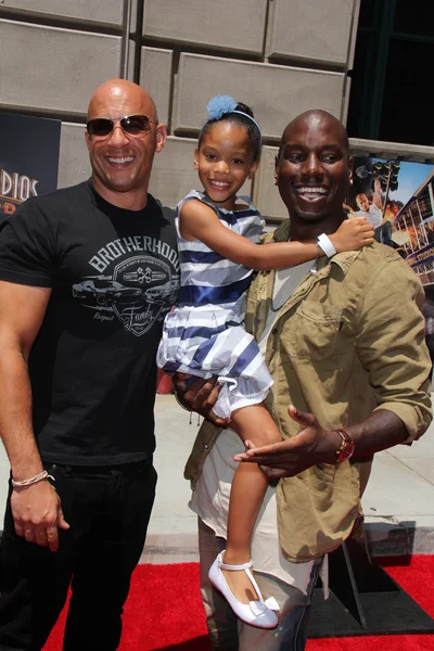 Vin Diesel, Tyrese Gibso