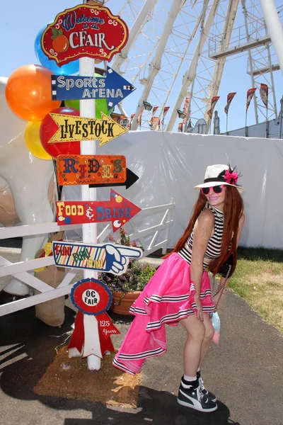 Phoebe Price at the Orange County Fair