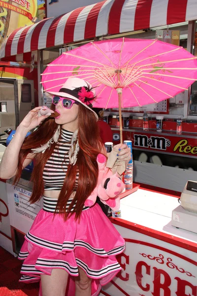 Phoebe Price at the Orange County Fair