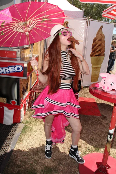 Phoebe Price at the Orange County Fair
