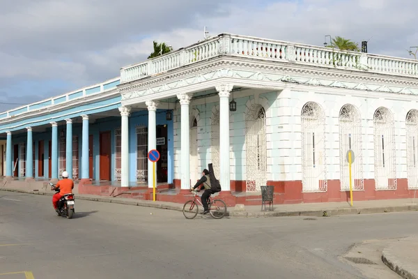 Colonial architecture at the old town of Cienfuegos, Cuba