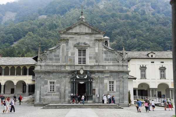 The sanctuary of Oropa on Italy, Unesco heritage