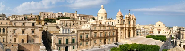 Panorama of the town of Noto on Italy