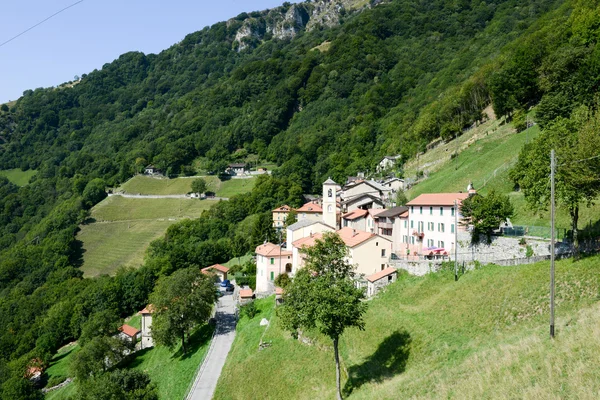 The village of Scudellate on Muggio valley