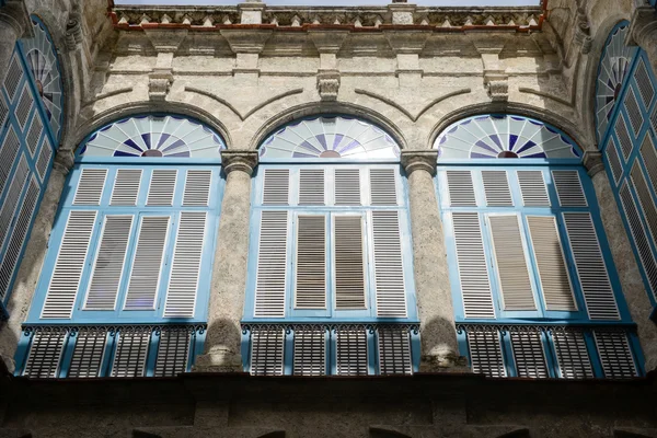 Colonial architecture in Plaza de Armas